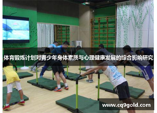 体育锻炼计划对青少年身体素质与心理健康发展的综合影响研究